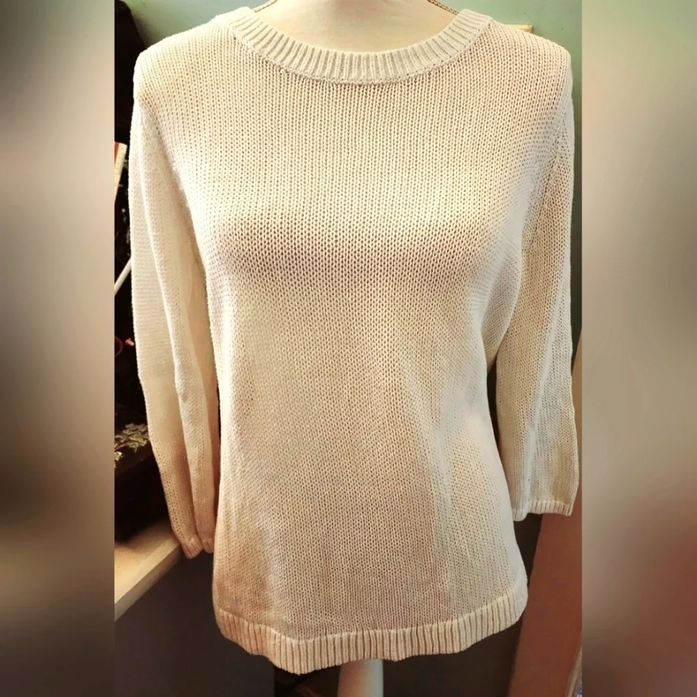 BANANA REPUBLIC BACK LAYERED SWEATER
